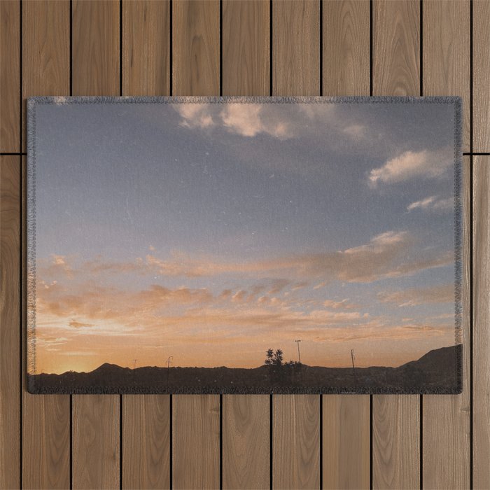 SUMMER SUNSET II Outdoor Rug Gallery Image 1