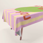 Love You Olive Kitchen Art Tablecloth Gallery Image 1