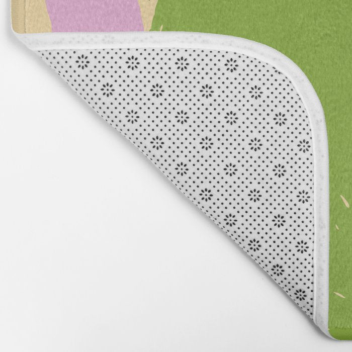 Love You Olive Kitchen Art Bath Mat Gallery Image 2