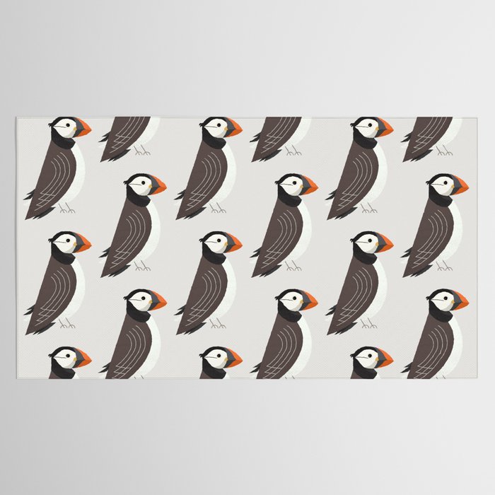 Whimsy Atlantic Puffin Tablecloth Gallery Image 2