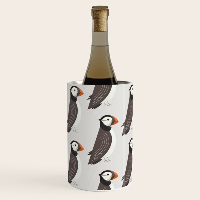 Whimsy Atlantic Puffin Wine Chiller Gallery Image 2