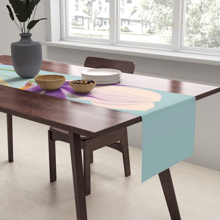 Sun-Kissed Iris Table Runner Gallery Image 2