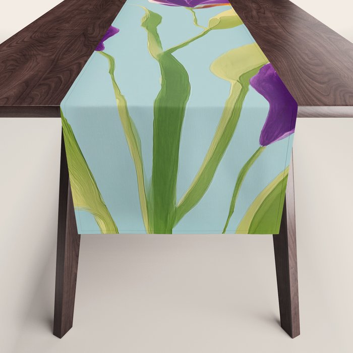 Sun-Kissed Iris Table Runner Gallery Image 1