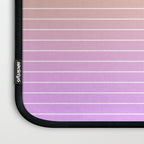 Ombre Arch IV Pink Yellow Sunrise Gradient Modern Geometric Lines Laptop Sleeve Gallery Image 3