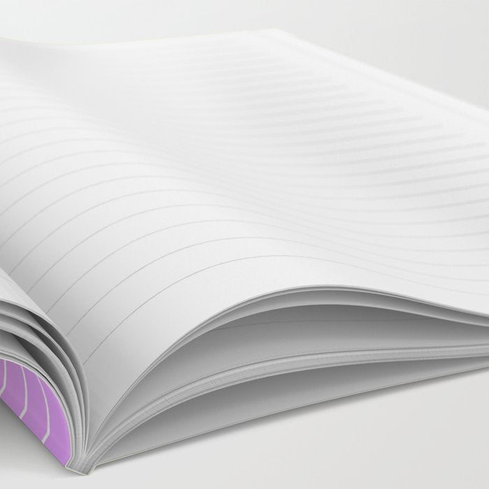 Ombre Arch IV Pink Yellow Sunrise Gradient Modern Geometric Lines Notebook Gallery Image 2