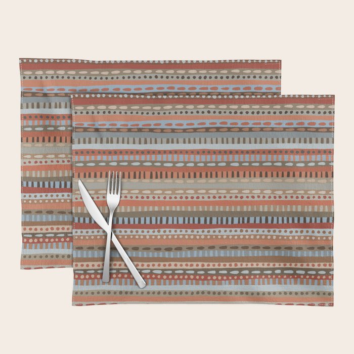 Mix of Stripes #4 Placemat Gallery Image 1