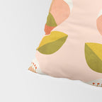 retro midcentury flower pink Pillow Sham Gallery Image 4