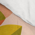 retro midcentury flower pink Comforter Gallery Image 4