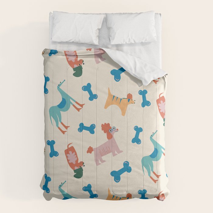 Dogs of Summer Comforter Gallery Image 1