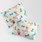 Dogs of Summer Pillow Sham Gallery Image 3