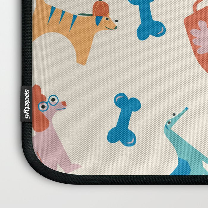 Dogs of Summer Laptop Sleeve Gallery Image 3
