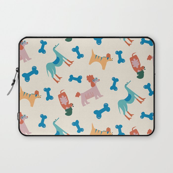 Dogs of Summer Laptop Sleeve Gallery Image 1