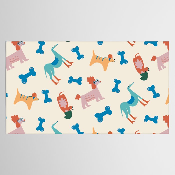 Dogs of Summer Tablecloth Gallery Image 2