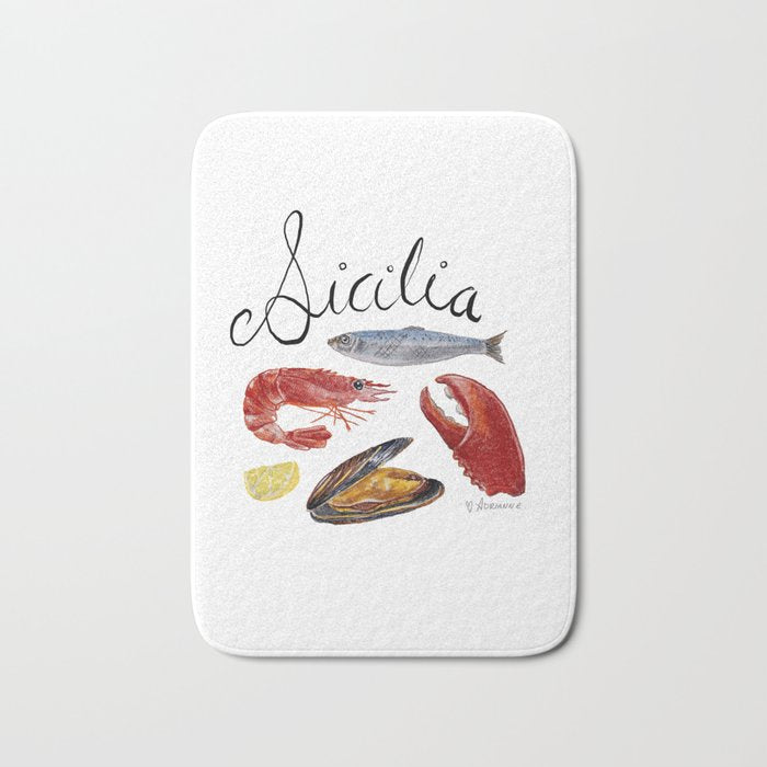 Sicilia Bath Mat Gallery Image 1