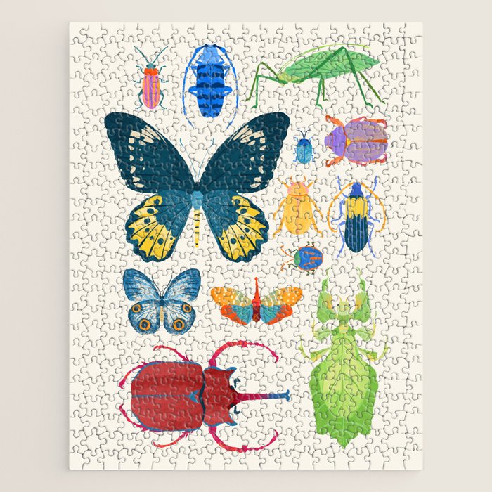 Interesting Insects Jigsaw Puzzle Gallery Image 1
