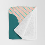 Abstraction_NEW_SUNLIGHT_MOUNTAINS_SHINE_POP_ART_M1209A Throw Blanket Gallery Image 3