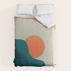 Abstraction_NEW_SUNLIGHT_MOUNTAINS_SHINE_POP_ART_M1209A Comforter Gallery Image 6