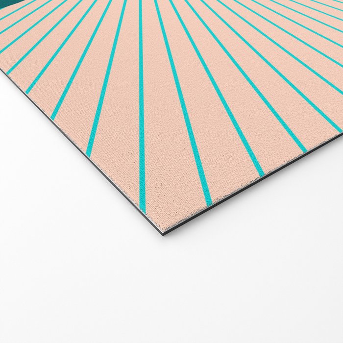 Abstraction_NEW_SUNLIGHT_MOUNTAINS_SHINE_POP_ART_M1209A Welcome Mat Gallery Image 2