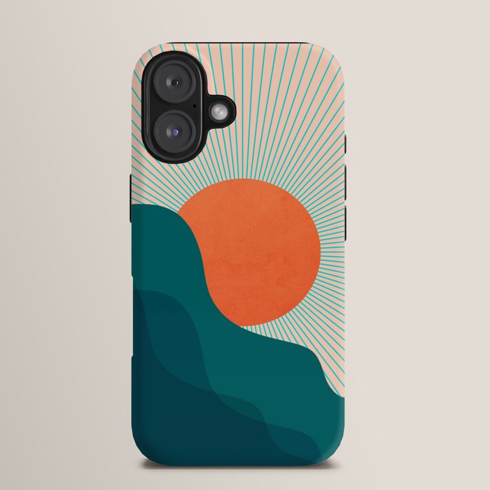 Abstraction_NEW_SUNLIGHT_MOUNTAINS_SHINE_POP_ART_M1209A iPhone Case Gallery Image 13