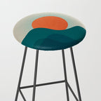 Abstraction_NEW_SUNLIGHT_MOUNTAINS_SHINE_POP_ART_M1209A Stool Gallery Image 2