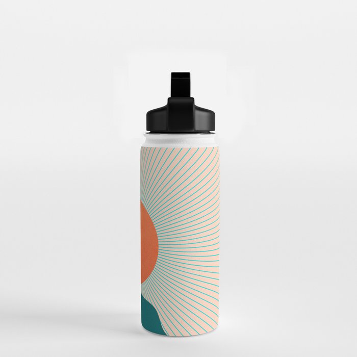 Abstraction_NEW_SUNLIGHT_MOUNTAINS_SHINE_POP_ART_M1209A Water Bottle Gallery Image 2