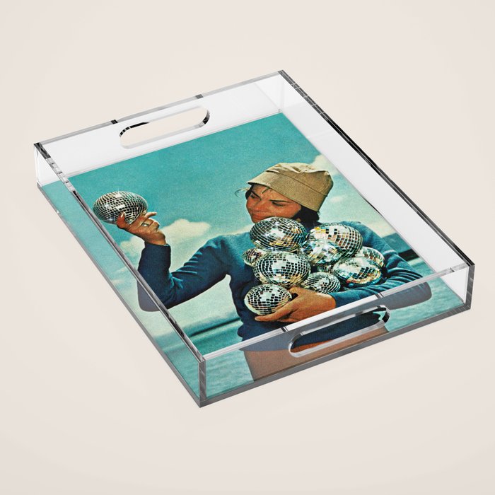 Disco Dora - I just love DISCO Acrylic Tray Gallery Image 1