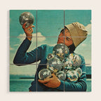 Disco Dora - I just love DISCO Wood Wall Art Gallery Image 1