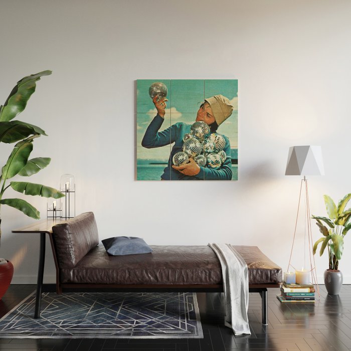 Disco Dora - I just love DISCO Wood Wall Art Gallery Image 2