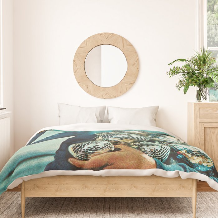 Disco Dora - I just love DISCO Duvet Cover Gallery Image 3