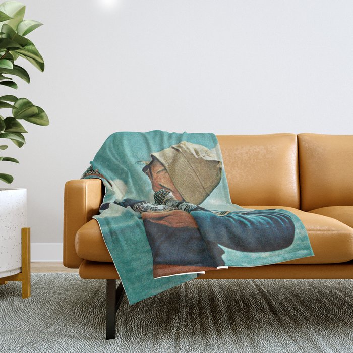 Disco Dora - I just love DISCO Throw Blanket Gallery Image 1