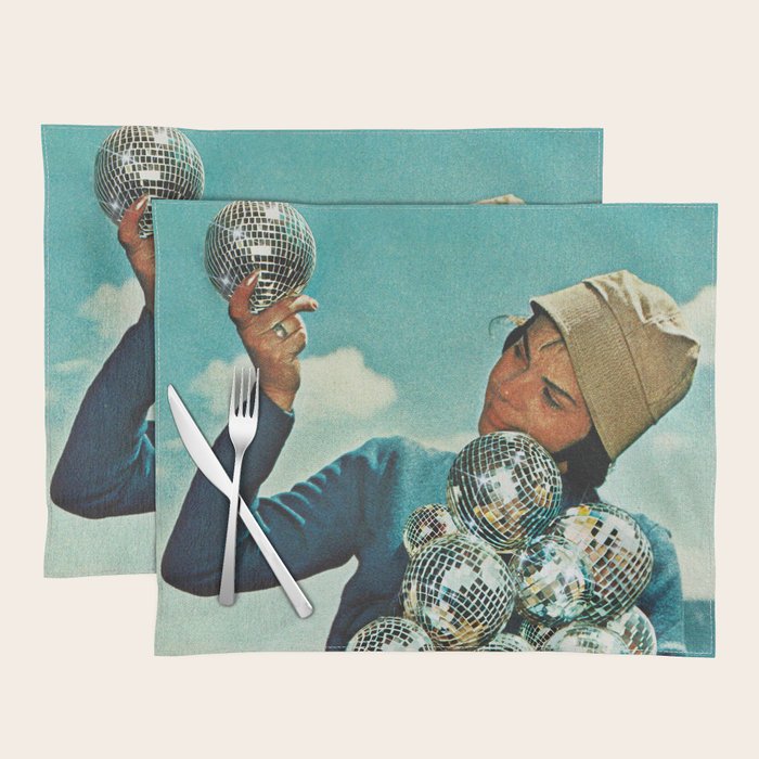 Disco Dora - I just love DISCO Placemat Gallery Image 1
