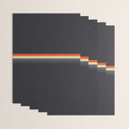 Fujitaka - Classic Dark Retro Stripes Wrapping Paper Gallery Image 3