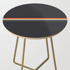 Fujitaka - Classic Dark Retro Stripes Side Table Gallery Image 2