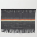 Fujitaka - Classic Dark Retro Stripes Wall Hanging Gallery Image 1