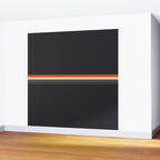 Fujitaka - Classic Dark Retro Stripes Wall Mural Gallery Image 2