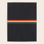 Fujitaka - Classic Dark Retro Stripes Poster Gallery Image 4