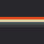 Fujitaka - Classic Dark Retro Stripes Coffee Mug Gallery Image 2
