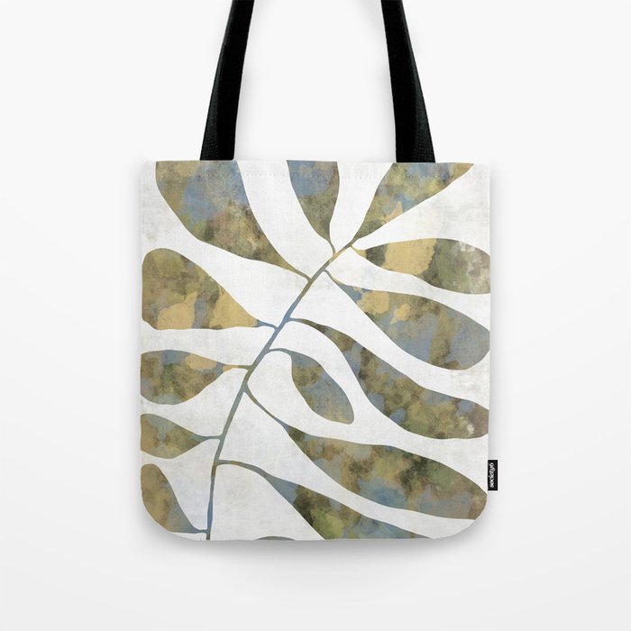 Silhouette plant acrylic Tote Bag Gallery Image 1
