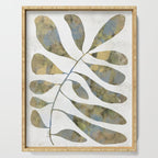 Silhouette plant acrylic Serving Tray Gallery Image 1
