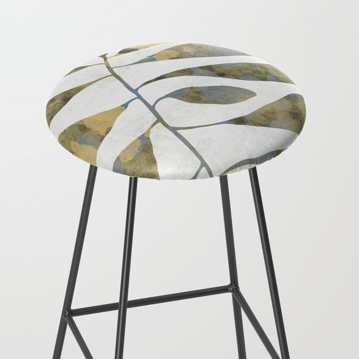 Silhouette plant acrylic Stool Gallery Image 2