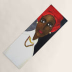 Rare African American Portrait of Aicha Goblet in a Red Hat by Amedeo Modigliani Yoga Mat Gallery Image 1