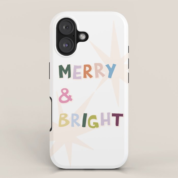 Merry and Bright iPhone Case Gallery Image 1