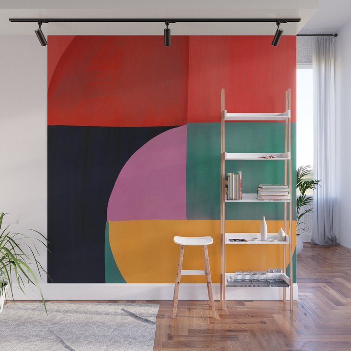 Abstract Shapes 63 Wall Mural Gallery Image 1