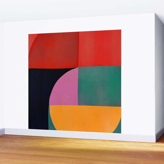 Abstract Shapes 63 Wall Mural Gallery Image 2