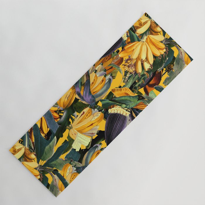 Banana and Leaf Garden Yoga Mat Gallery Image 1