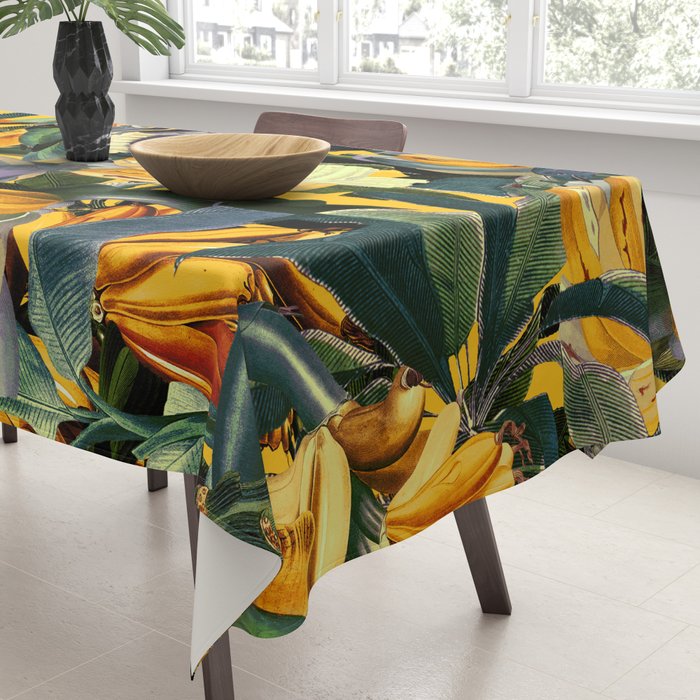 Banana and Leaf Garden Tablecloth Gallery Image 3