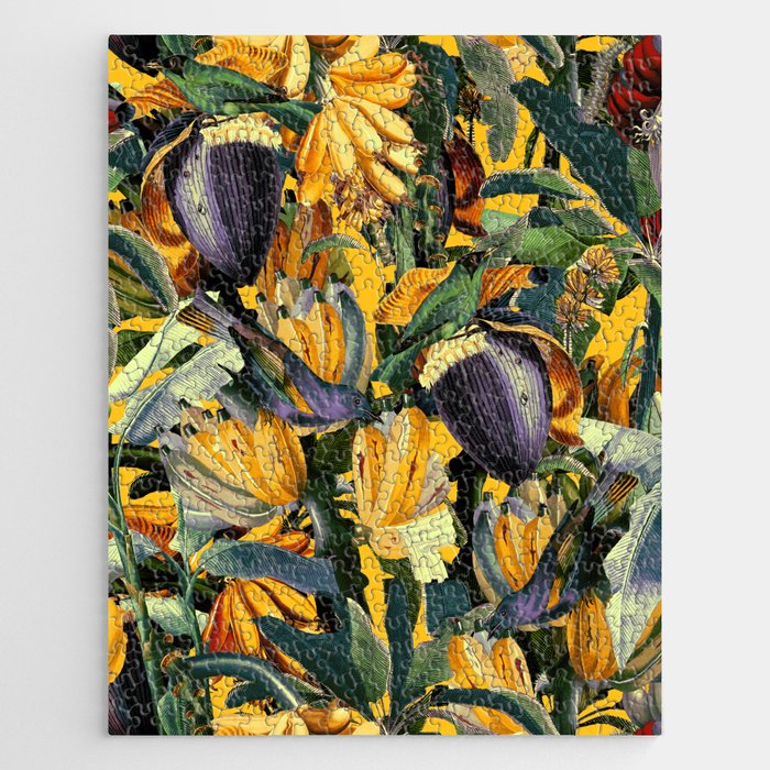 Banana and Leaf Garden Jigsaw Puzzle Gallery Image 1