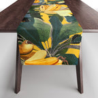 Banana and Leaf Garden Table Runner Gallery Image 1