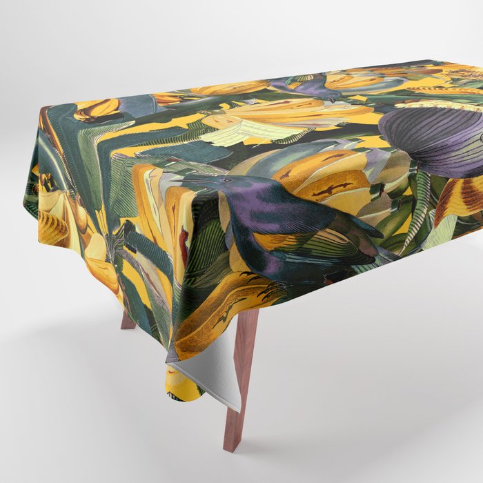 Banana and Leaf Garden Tablecloth Gallery Image 1