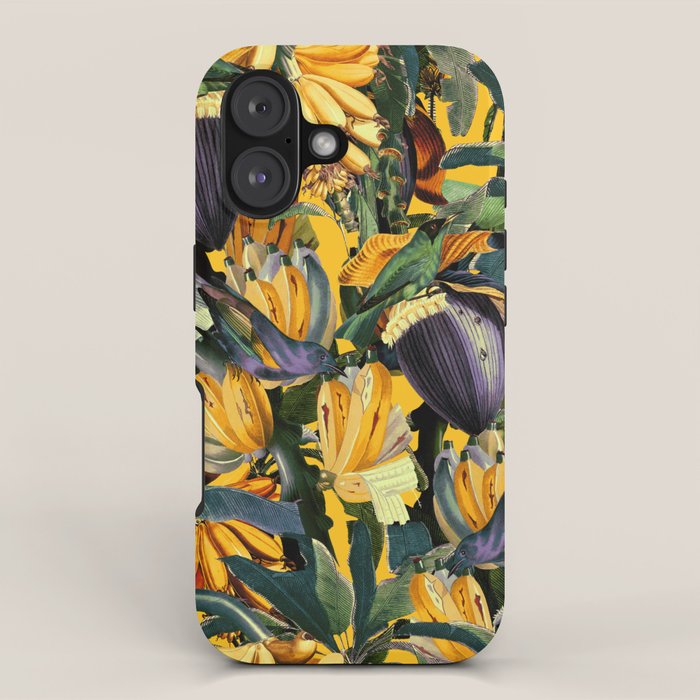 Banana and Leaf Garden iPhone Case Gallery Image 1